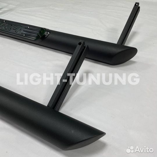 Пороги силовые нива тюнинг матовые