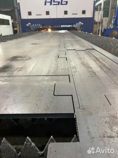 Гибка + Резка гильотиной/плазмой/лазером