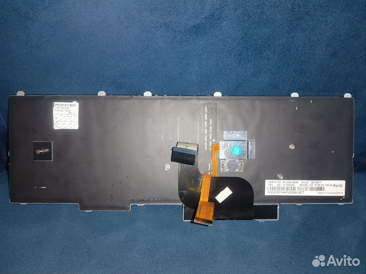 Светящаяся клавиатура для Lenovo ThinkPad p50