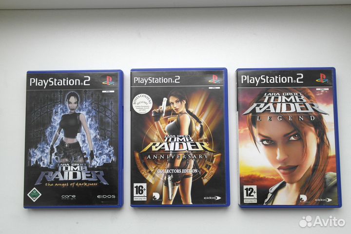 Коллекция Tomb Raider для PlayStation 2 PAL PS2