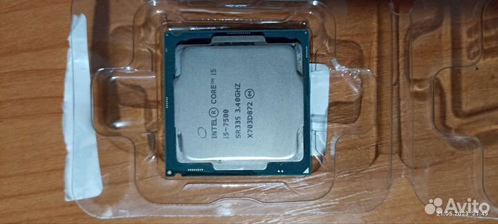 Процессор intel core i5 7500