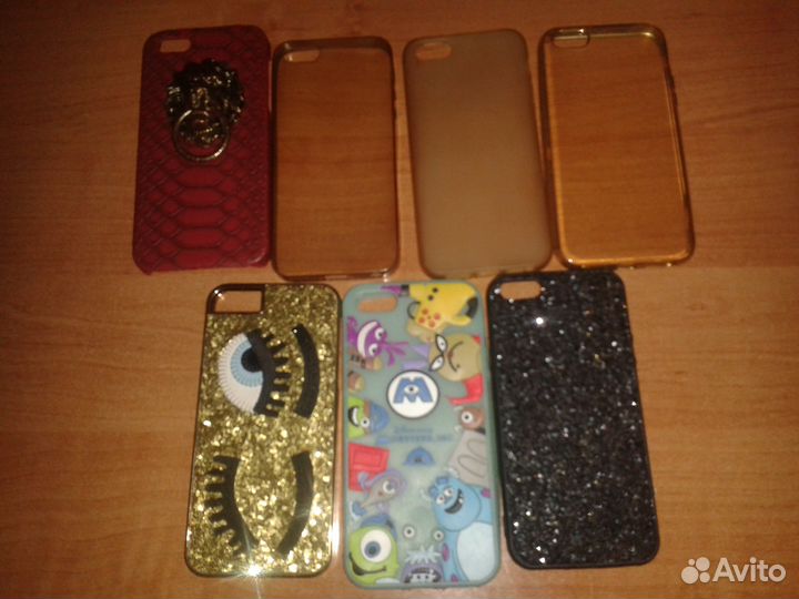 Чехлы к iPhone 5s, 6s plus, Alcatel 5042D и др