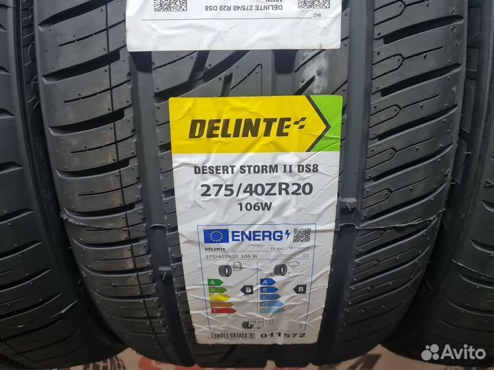 Delinte DS8 315/35 R20 и 275/40 R20 111W