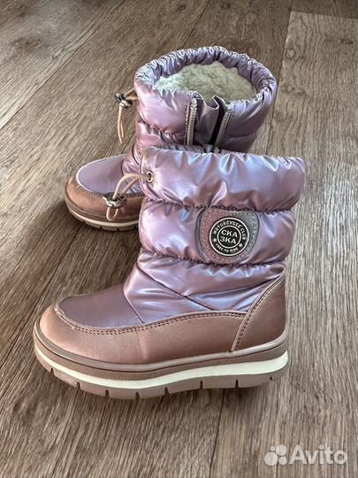 Сапоги зимние для девочки