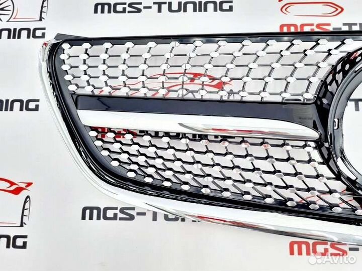 Решётка V w447 Diamond Black 2019+ не для AMG