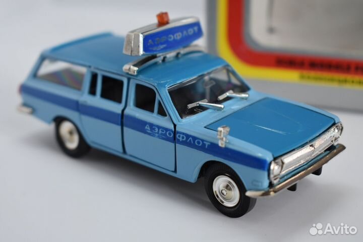 Газ 24 02 Аэрофлот/Эскорт Модель 1:43 РФ