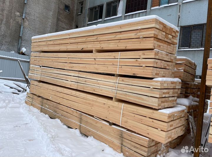 Брус обрезной 100х100х6000мм