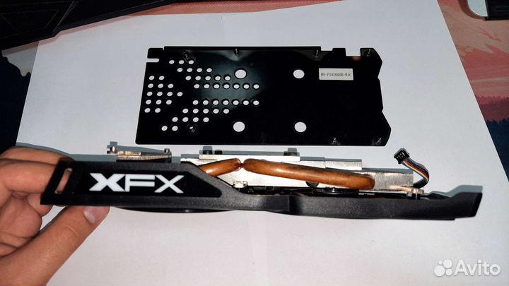 Радиатор охлаждения для видеокарты XFX RX 570