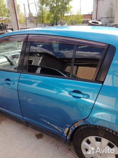 Дверь задняя левая Nissan Tiida C11 1.5 2004-2014
