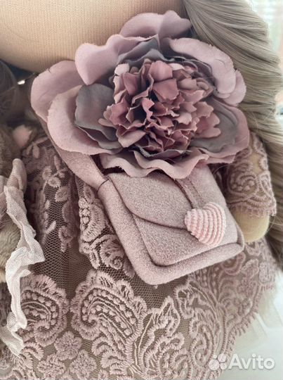 Интерьерная кукла ручной работы 27 см