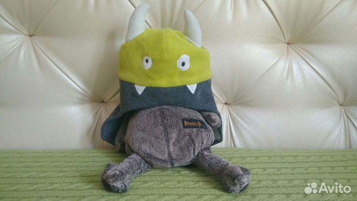 Шапка флисовая монстрик