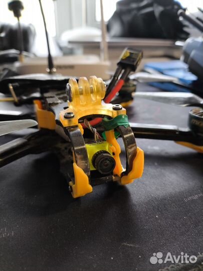 Fpv дрон с очками и пультом. (Roma F5 v2)