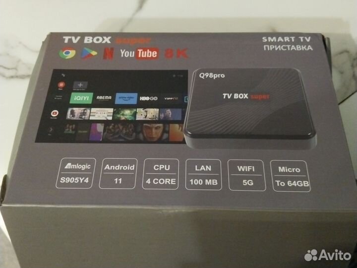 Тв приставка android