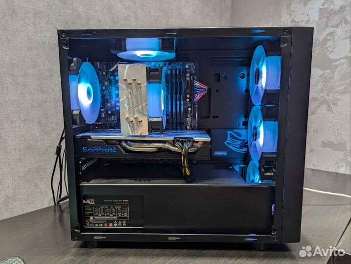 Компьютер Intel i7, rx 570, 16 озу, ssd, hdd