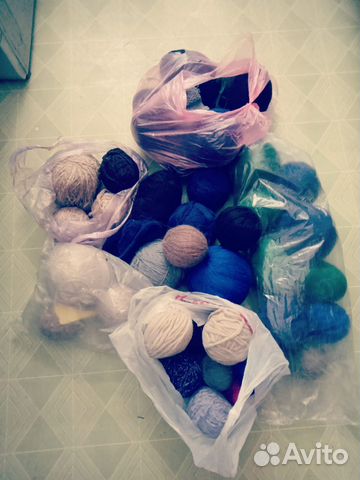 Пряжа шерстяная