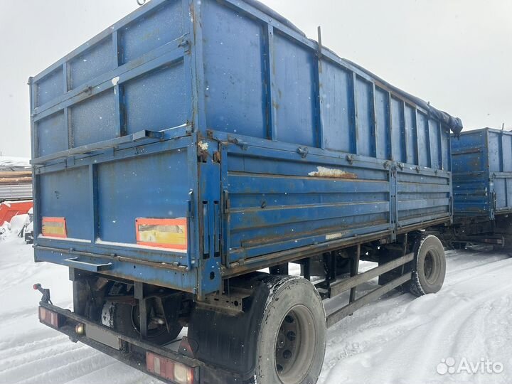 Прицеп зерновоз СЗАП 8357-02, 2013