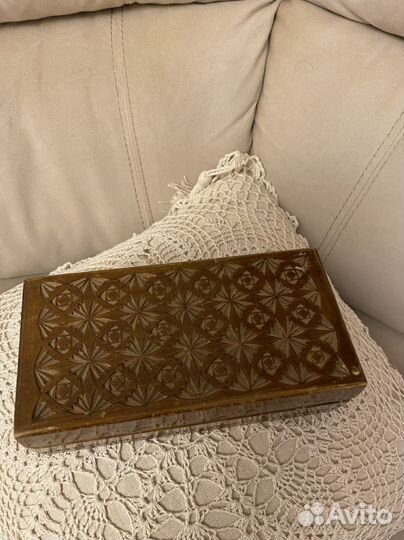 Шкатулка деревянная СССР