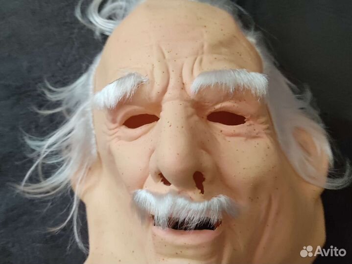 Маска карнавальная Дед Энштейн