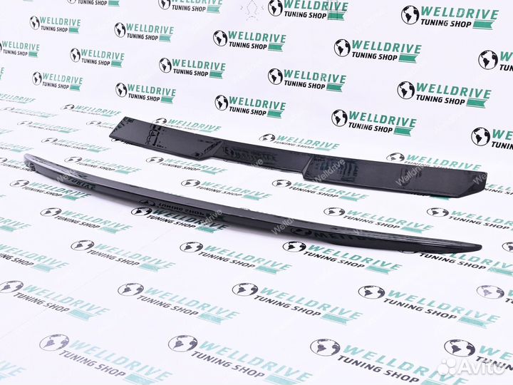 Комплект спойлеров BMW 5 G30 M5 F90 черный глянец