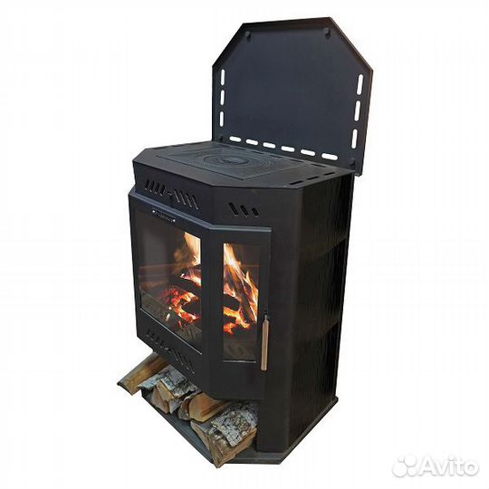 Печь-камин «Бранденбург Призма» вп
