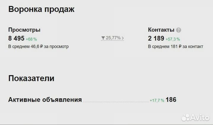 Консультация авитолога для быстрого роста. Услуги
