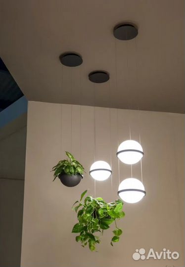 Подвесной светильник Balman шар + вазон