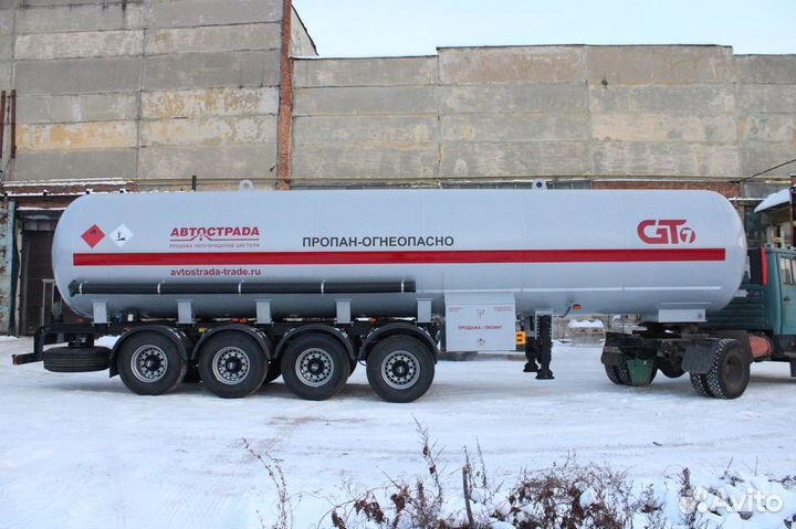 Полуприцеп газовоз GT7 ППЦТ-44, 2023