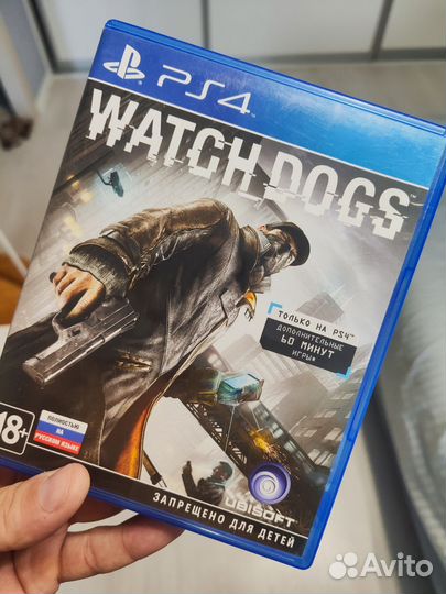 Диск Watch dogs ps4