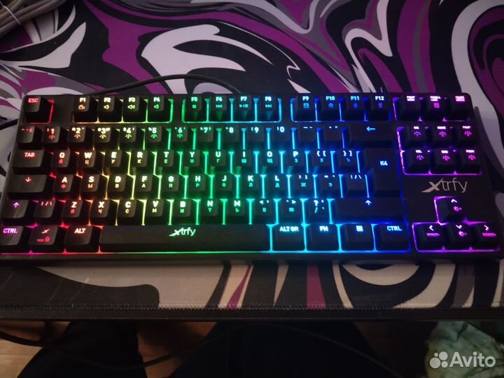 Клавиатура Xtrfy k4 tkl rgb