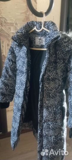 Пальто пуховое