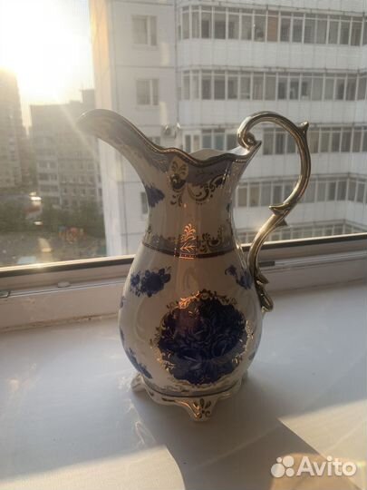 Кувшин в золоте гжель Lefard