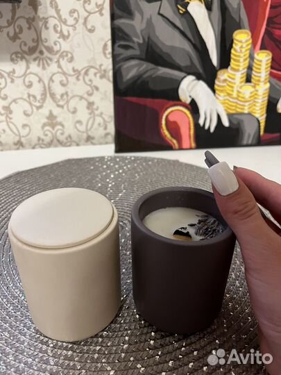 Свечи на кокосовом воске