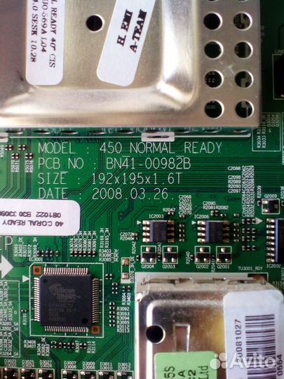 Майн BN41-00982B (BN94-02124G) Samsung LE40A454C1