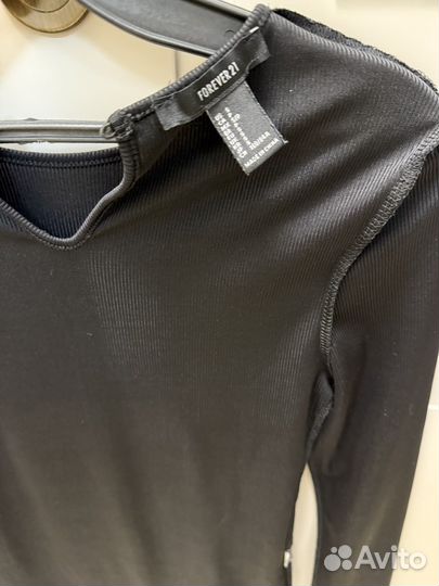 Боди с длинным рукавом XS S