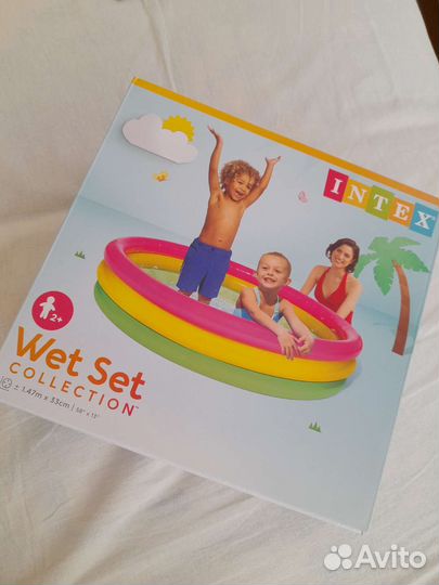 Бассейн надувной 1,47 м