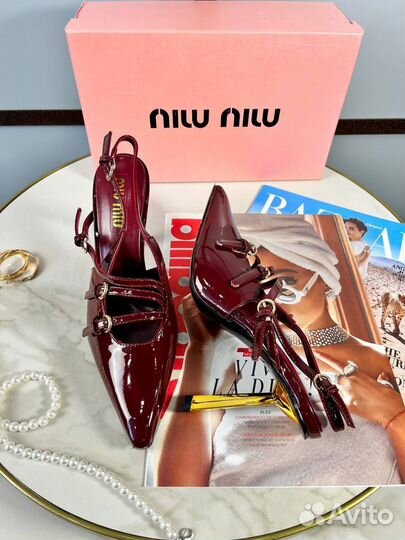 Туфли Босоножки Miu Miu женские Размер 36-40