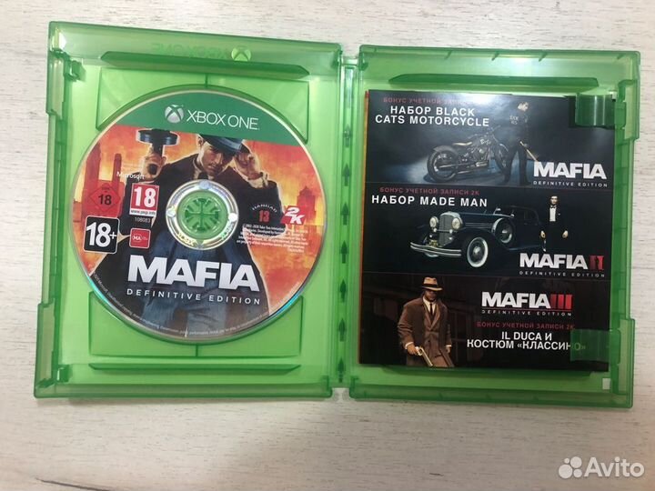 Mafia Definitive Edition для X-Box One
