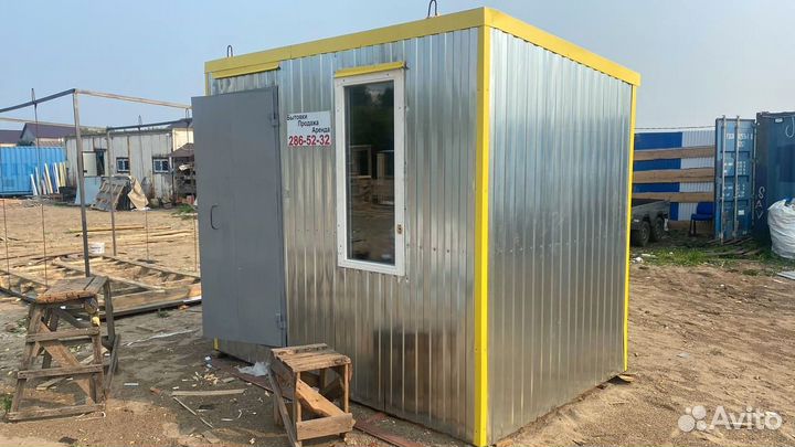Утепленные строительные бытовки под ключ
