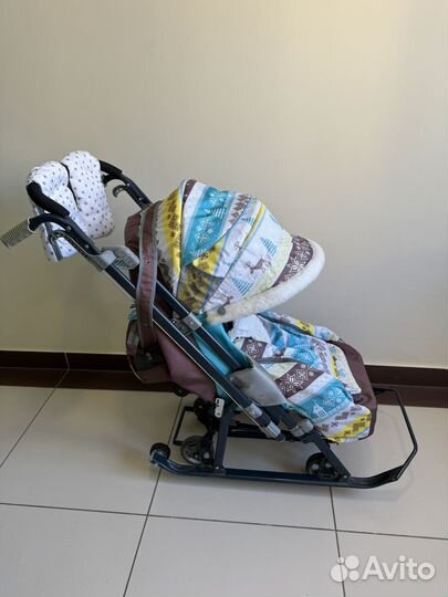 Санки коляска ника