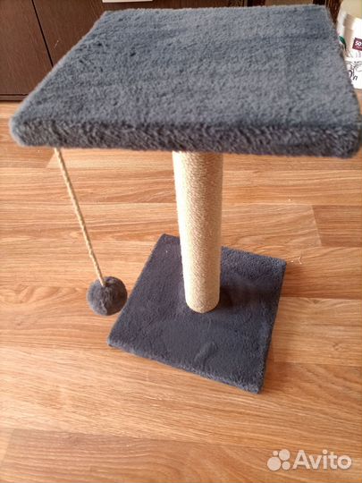 Когтеточка домик для кошки новый