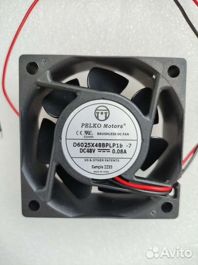 Кулер 60х60х25 48V 60x25 Pelkomotors ориг