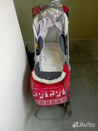 Зимние санки детские