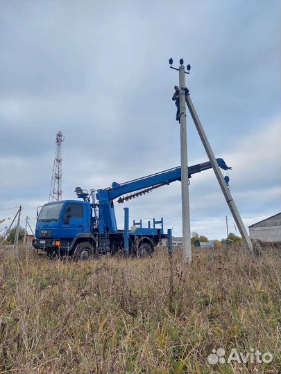 Ямобур.Доставка,Установка Столбов,Опор Лэп св95