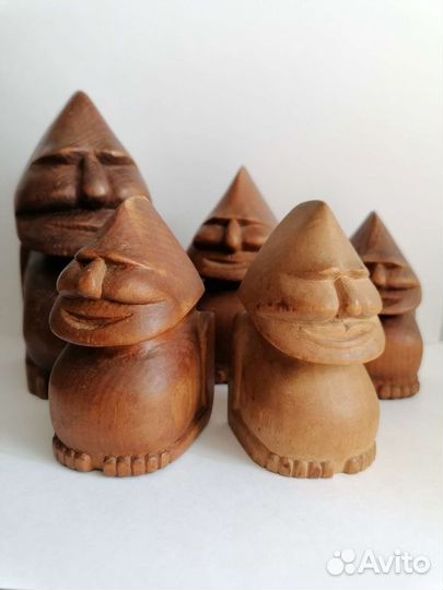 Идолы из дерева (интерьерная игрушка)