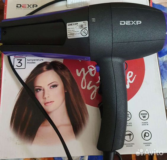 Фен dexp HD-2001S