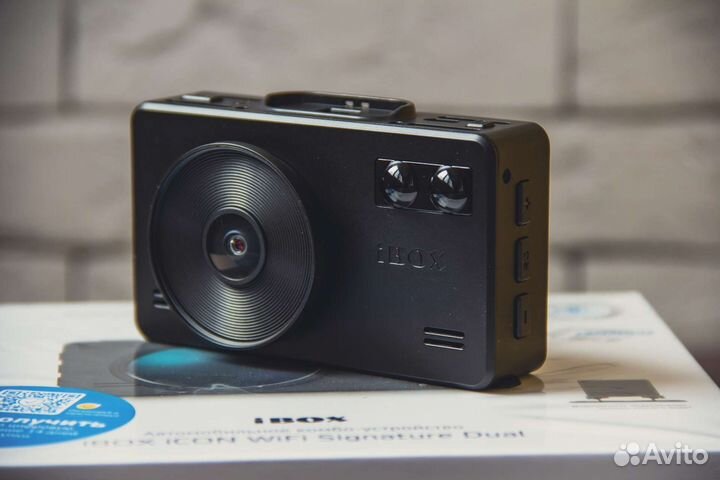 Видеорегистратор iBOX iCON WiFi с доп камерой