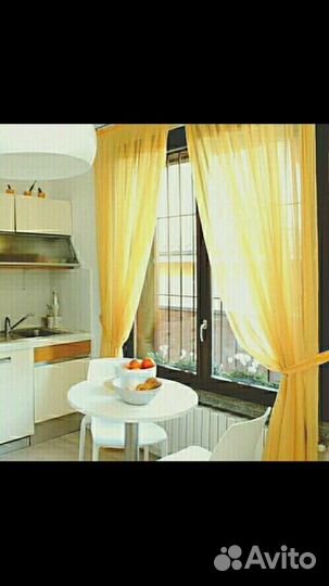 Готовый тюль 2 шт