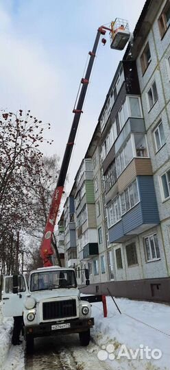 Кран манипулятор, автовышка