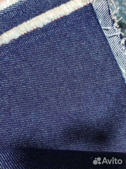 Ткань джинсовая плотная