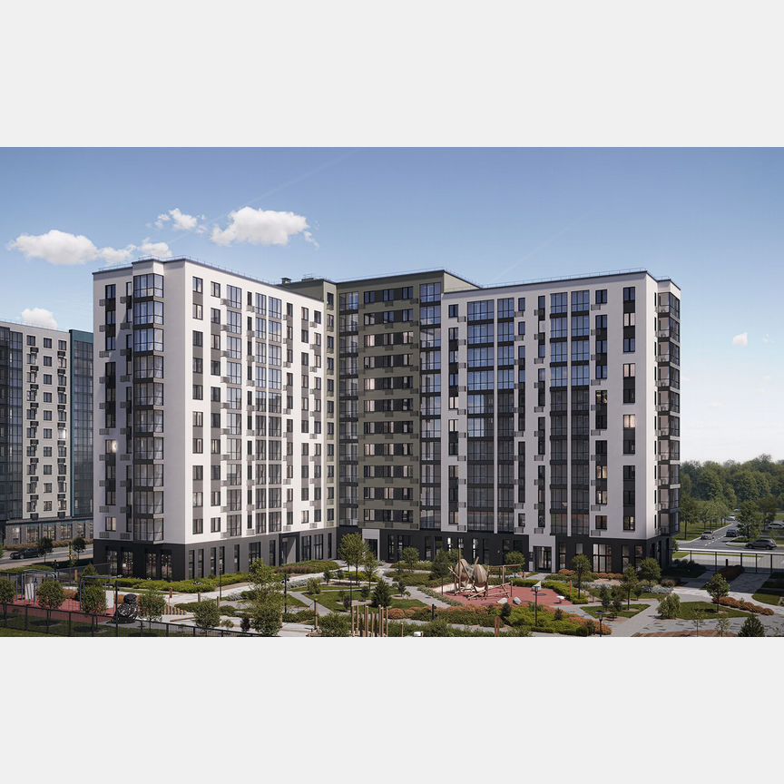 2-к. квартира, 64,3 м², 6/12 эт.
